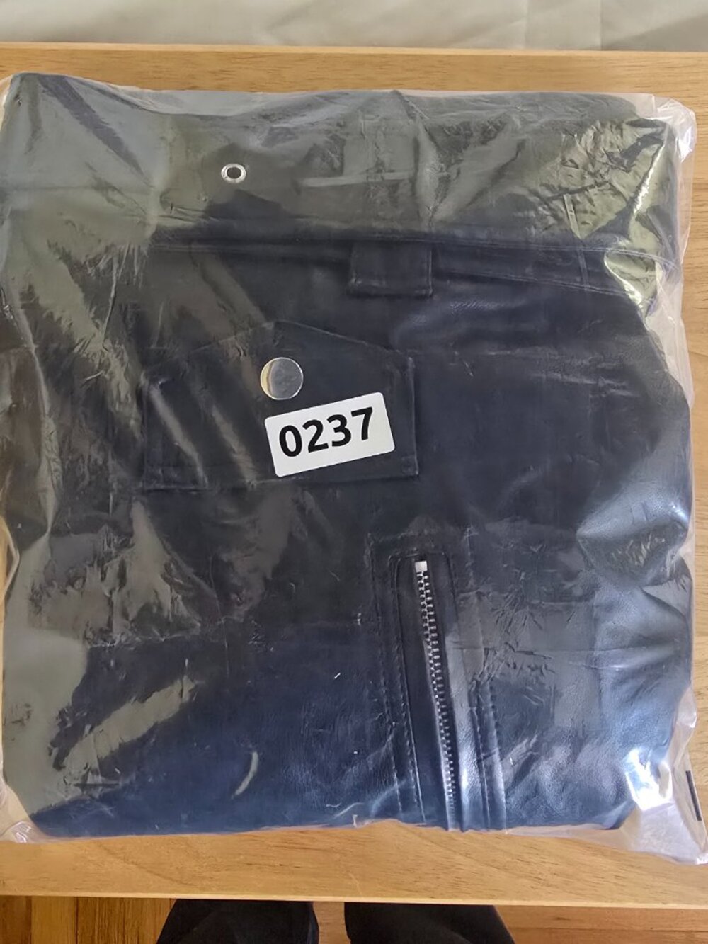 WSZ Women’s Black Moto Jacket Faux Leather Belted Biker Jacket Size Small NWT - Picture 12 of 12